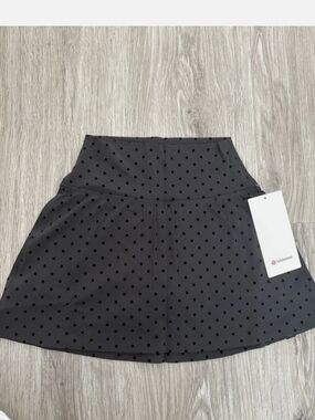 ISO lululemon athletica Black Polka Dot Circle Skirt